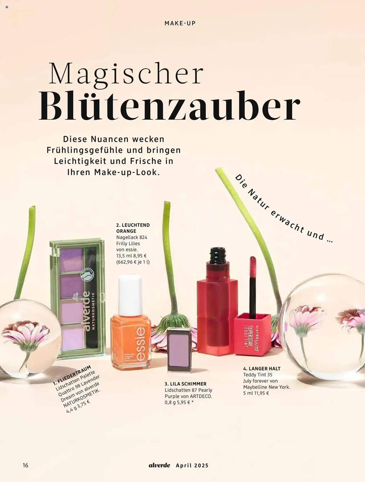 dm drogerie Prospekt von 1. April bis 30. April 2025 - Prospekt seite 16