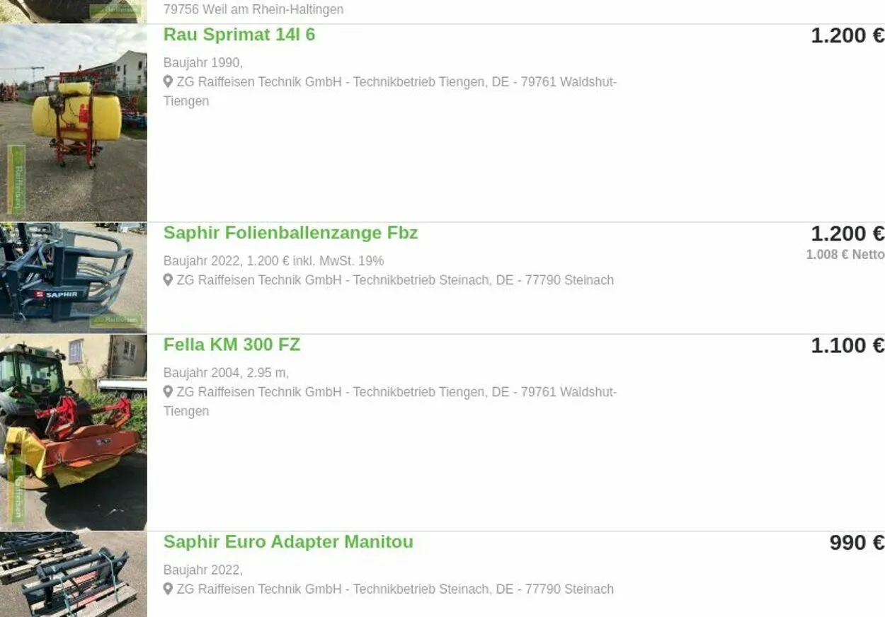 ZG Raiffeisen Aktueller Prospekt von 10. März bis 19. März 2025 - Prospekt seite 45