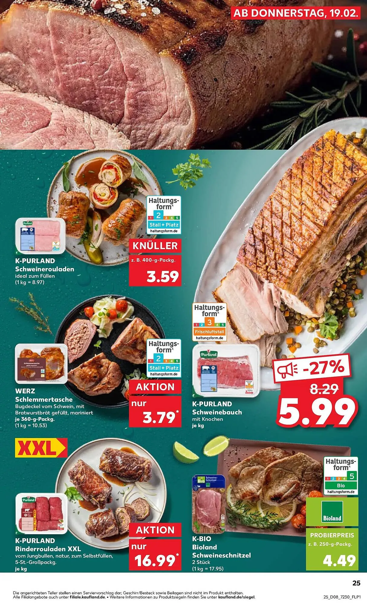 Kaufland Prospekt von 18. Februar bis 25. Februar 2026 - Prospekt seite 33