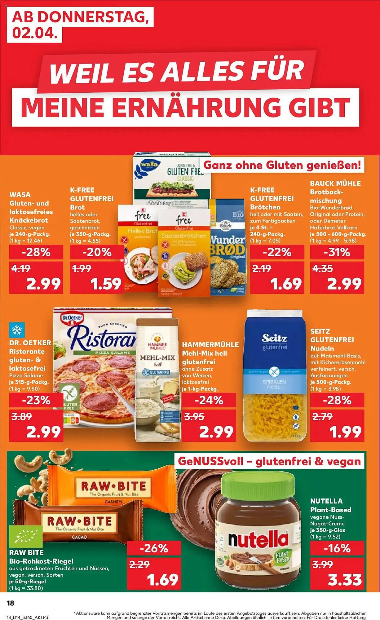 Kaufland Prospekt von 2. April bis 8. April 2026 - Prospekt seite 18
