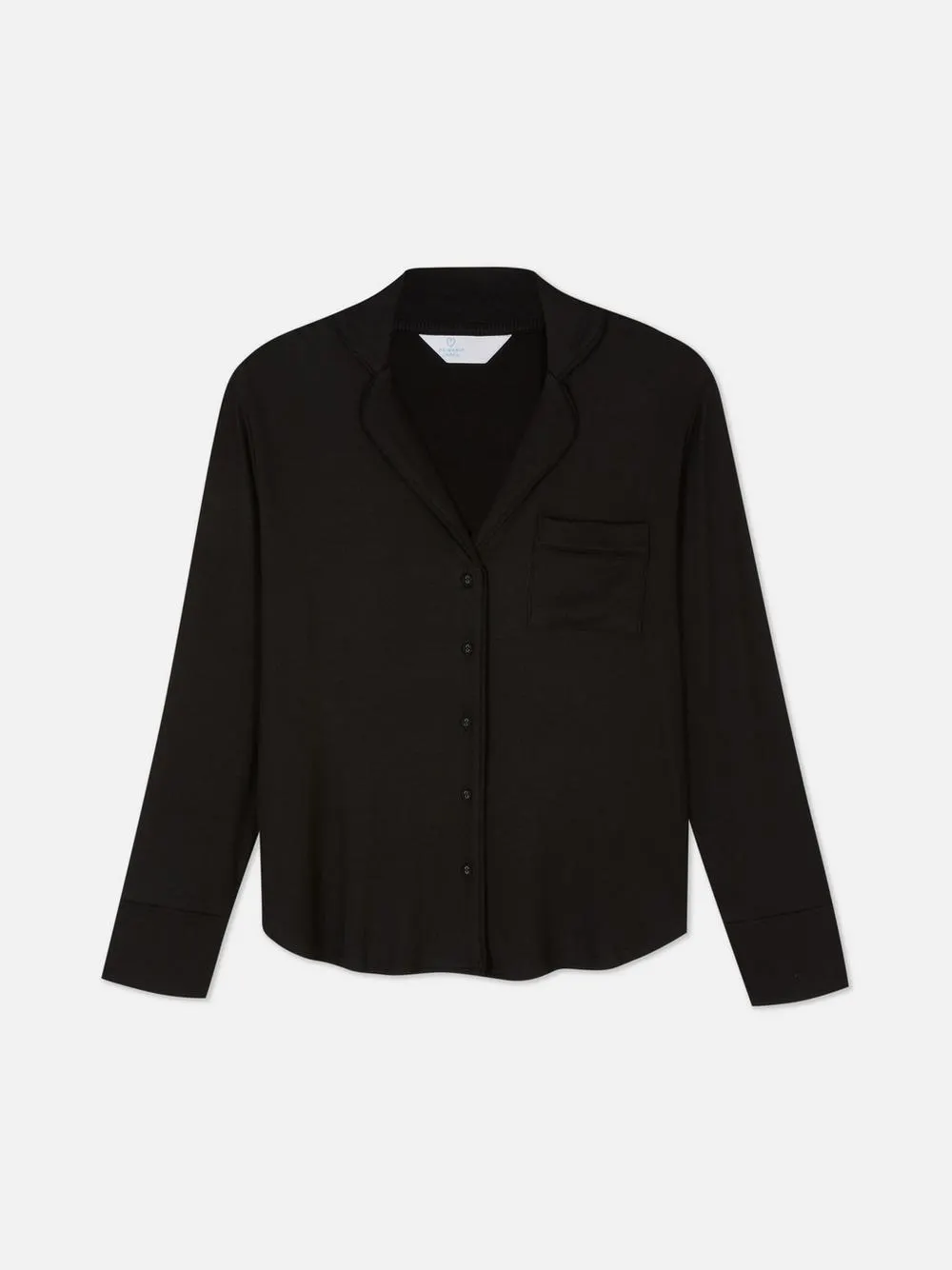 Geripptes Schlafanzughemd