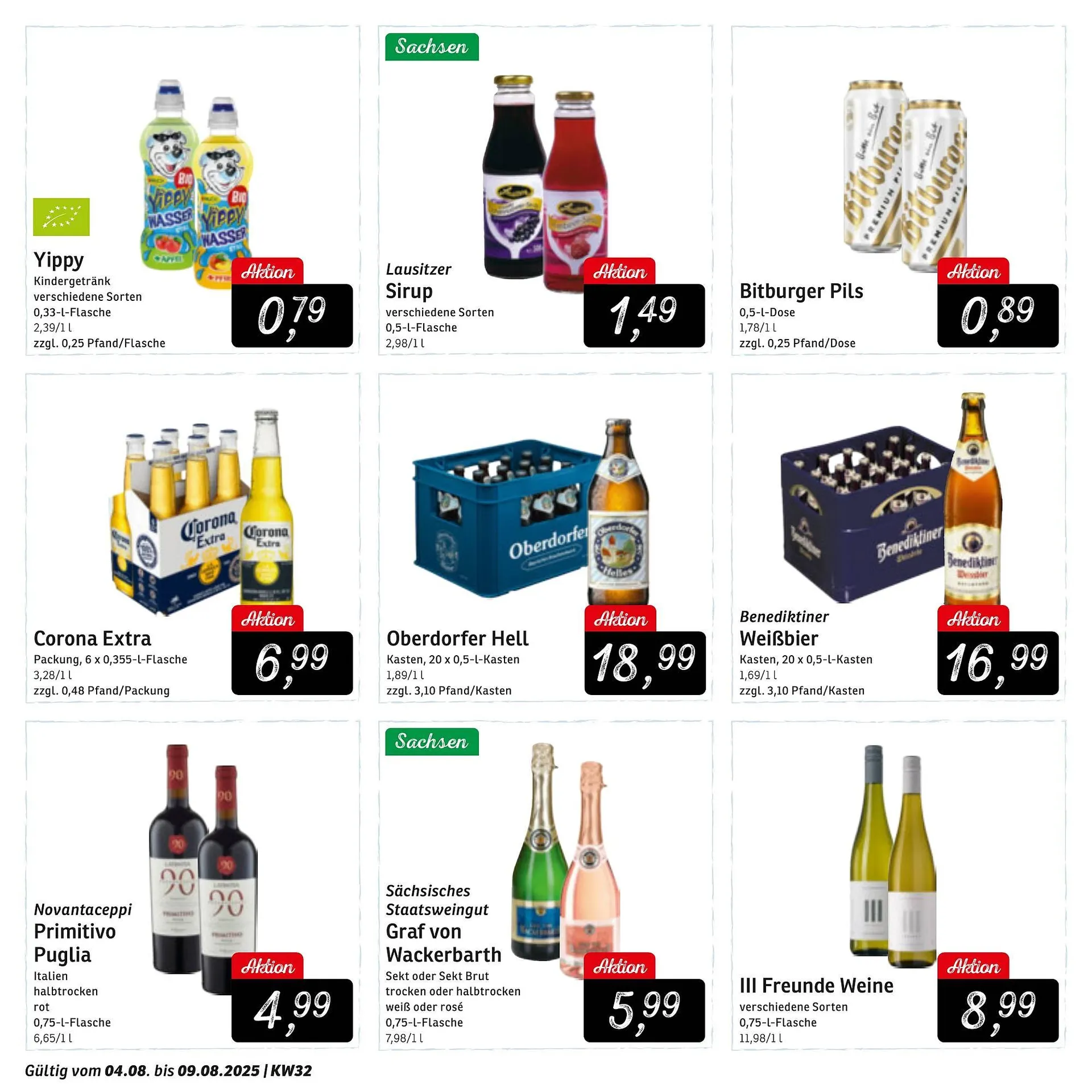 KONSUM Prospekt von 4. August bis 9. August 2025 - Prospekt seite 4