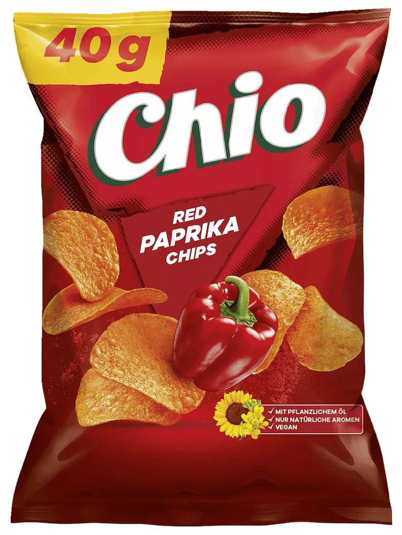 Chio Chips Red Paprika 12 x 40 g (480 g)