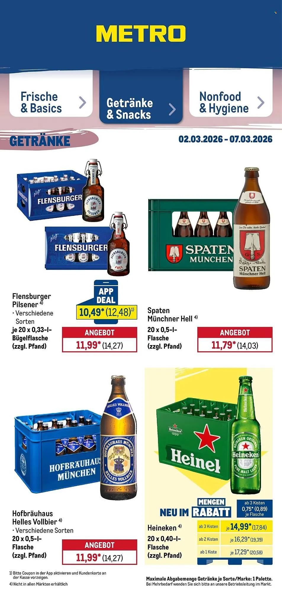 METRO Prospekt von 2. März bis 7. März 2026 - Prospekt seite 30