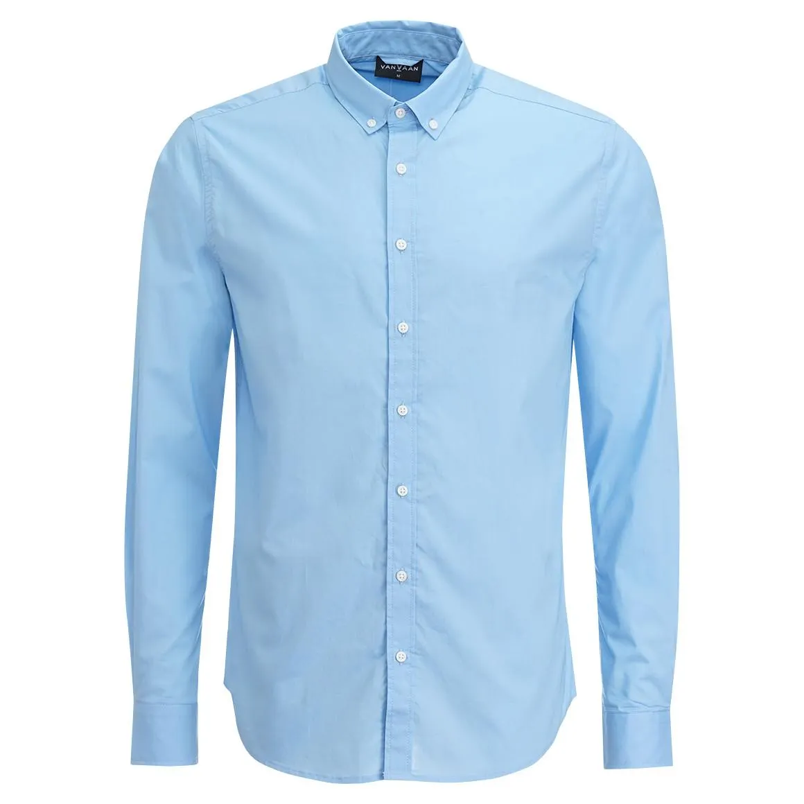 Herren Hemd mit Button-Down-Kragen