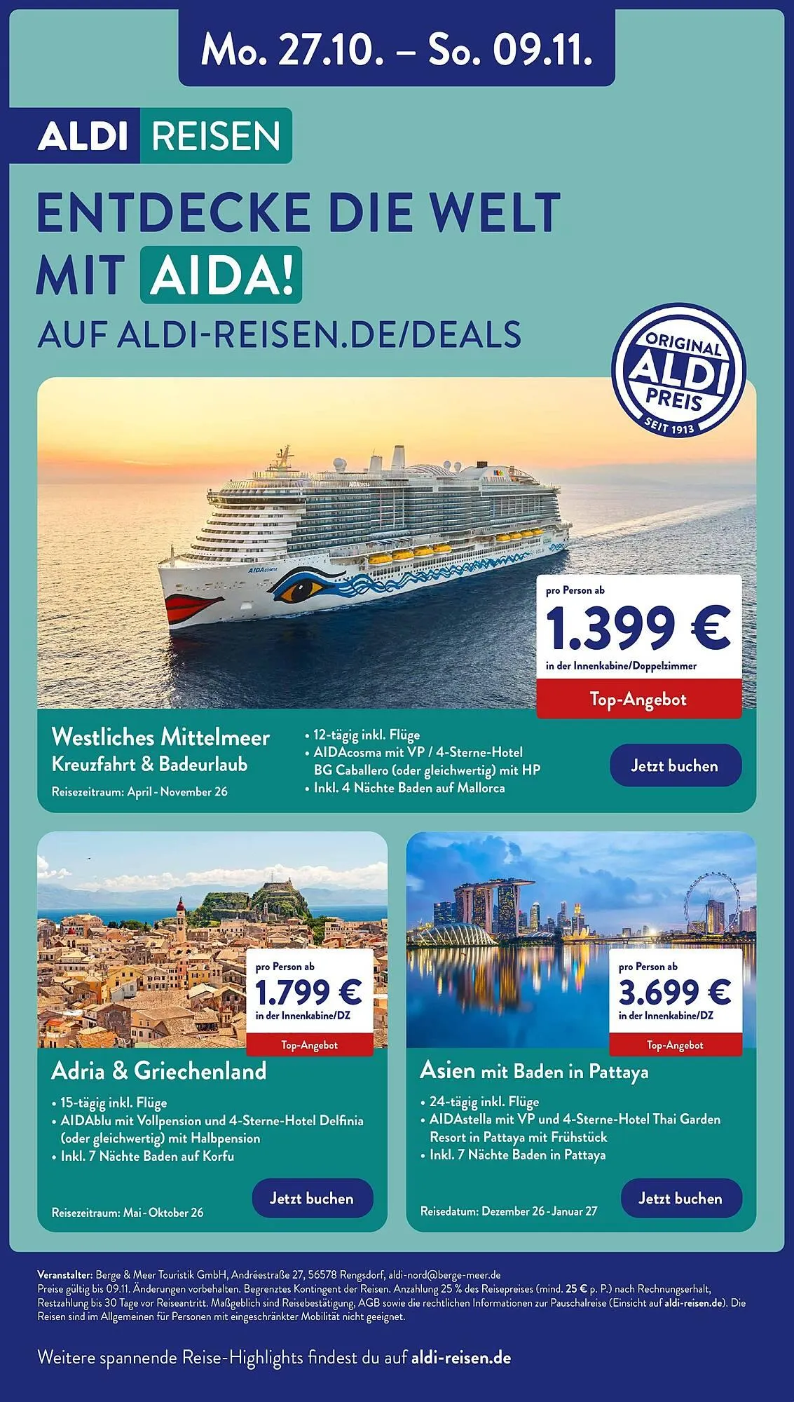 Aldi Nord Prospekt von 3. November bis 8. November 2025 - Prospekt seite 47