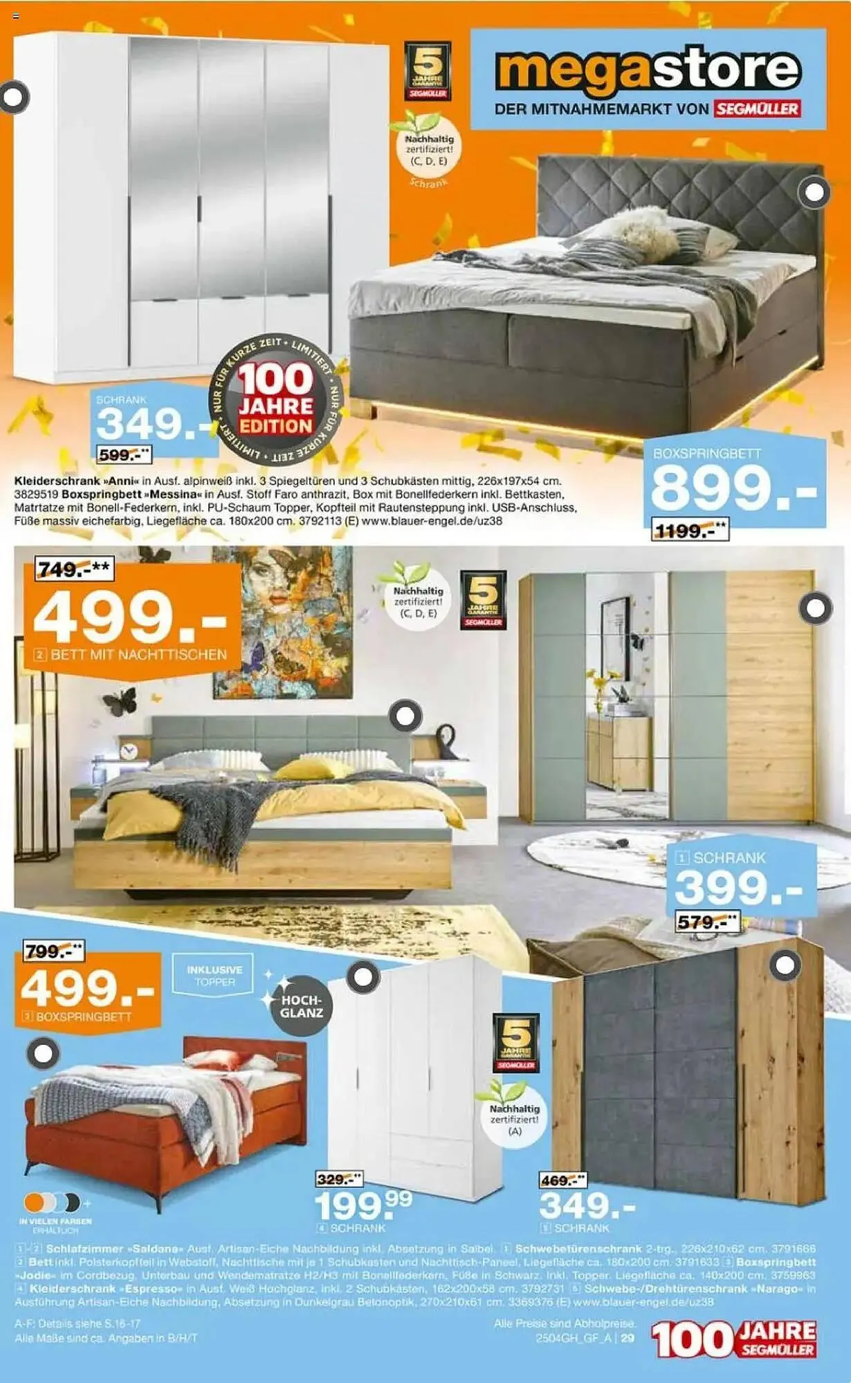 Segmüller Prospekt von 22. März bis 29. März 2025 - Prospekt seite 45