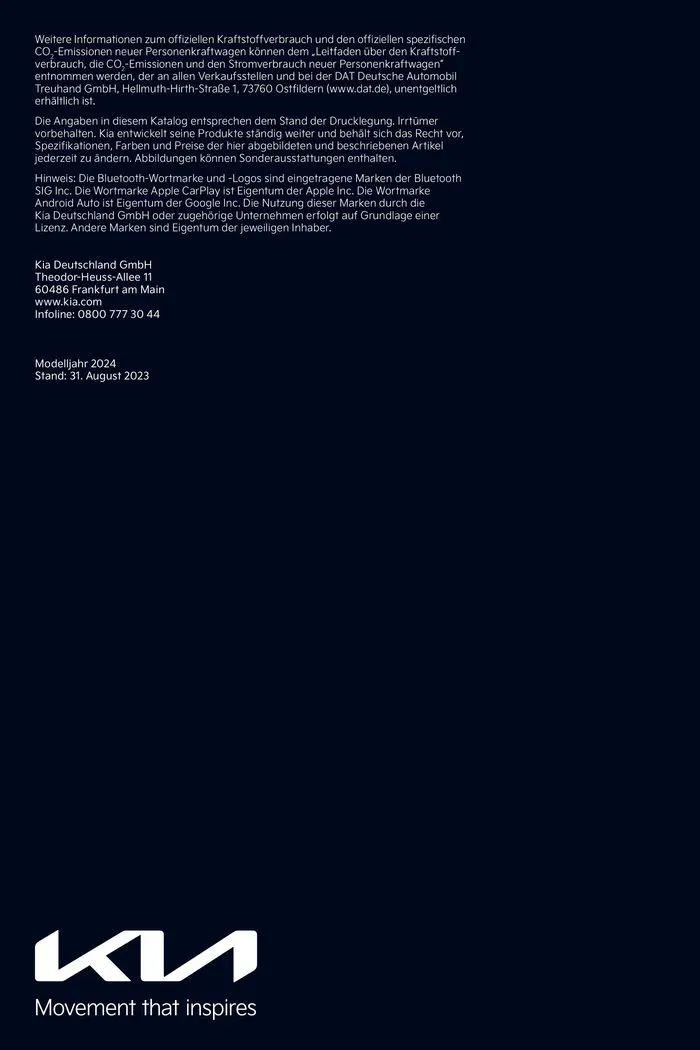 Stonic KIA von 23. Oktober bis 23. Oktober 2025 - Prospekt seite 23