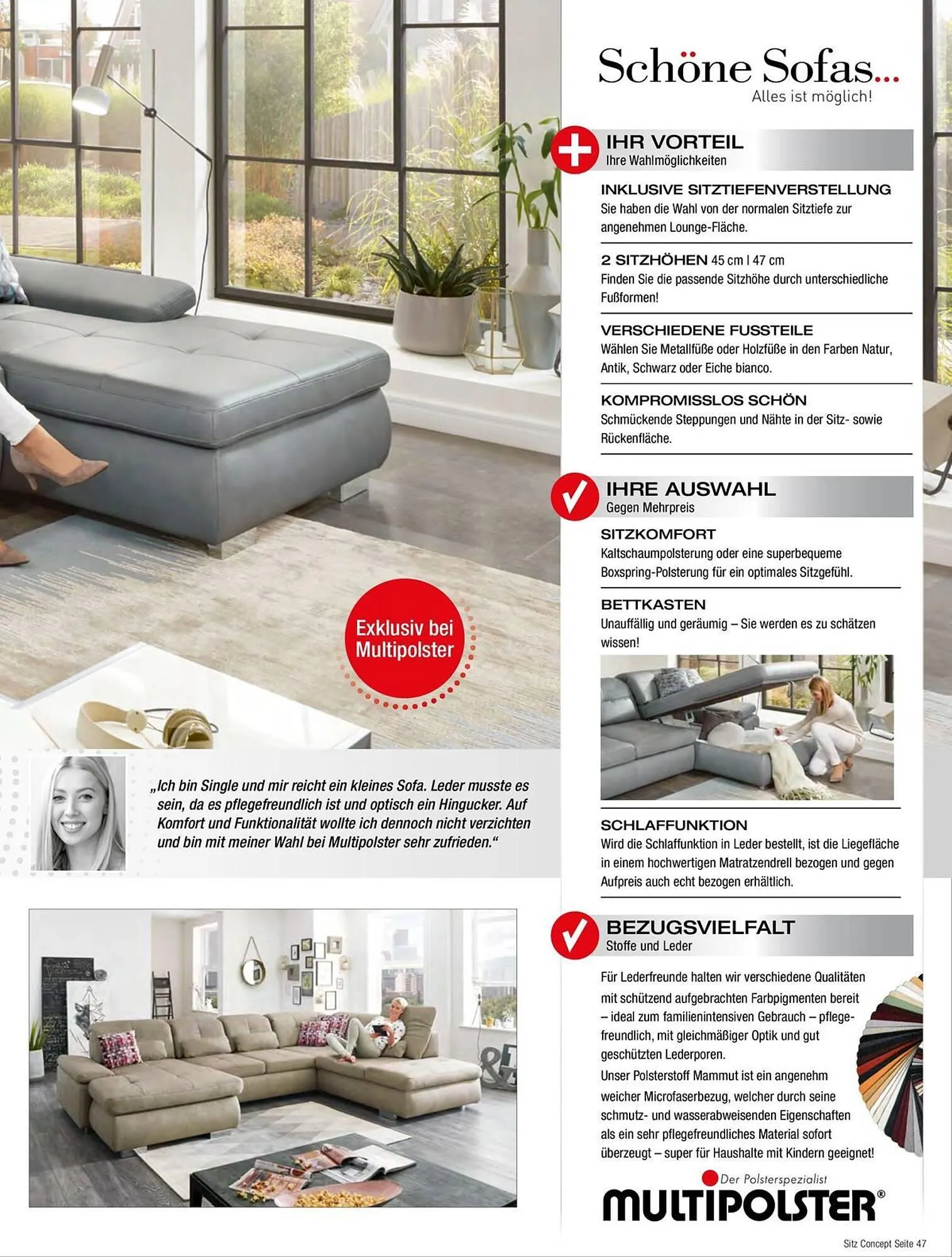 Multipolster Prospekt von 25. Juni bis 31. Juli 2025 - Prospekt seite 47