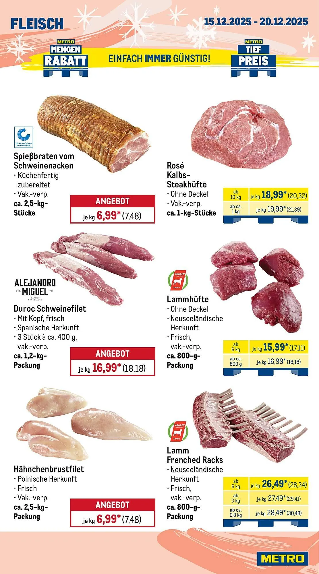 METRO Prospekt von 15. Dezember bis 20. Dezember 2025 - Prospekt seite 4
