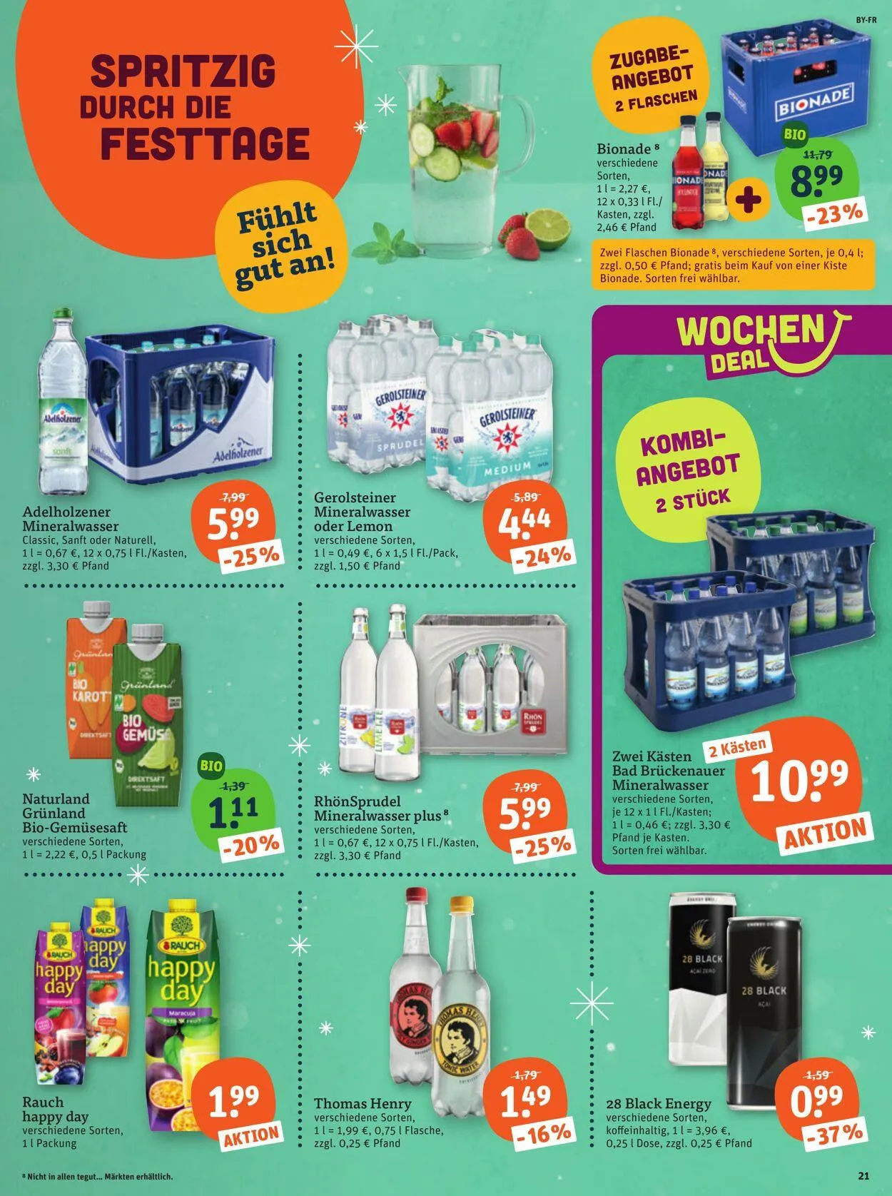 Tegut Aktueller Prospekt von 8. Dezember bis 14. Dezember 2025 - Prospekt seite 23