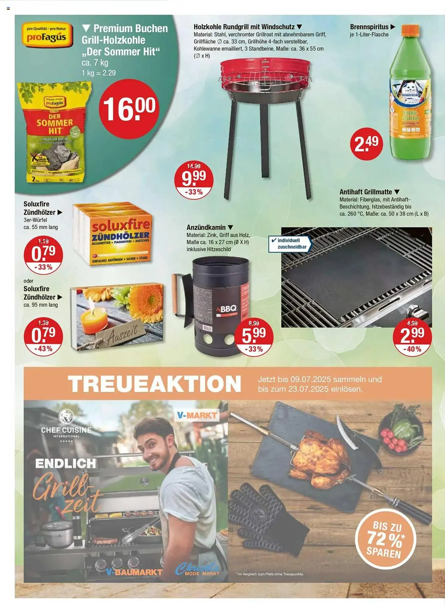 V Markt Prospekt von 12. Juni bis 18. Juni 2025 - Prospekt seite 16