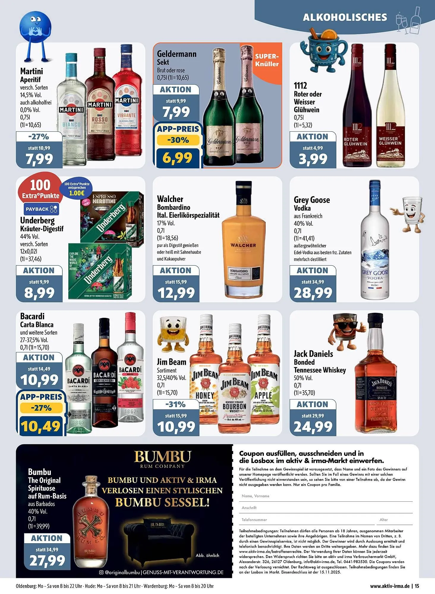 Aktiv Irma Prospekt von 10. November bis 15. November 2025 - Prospekt seite 15