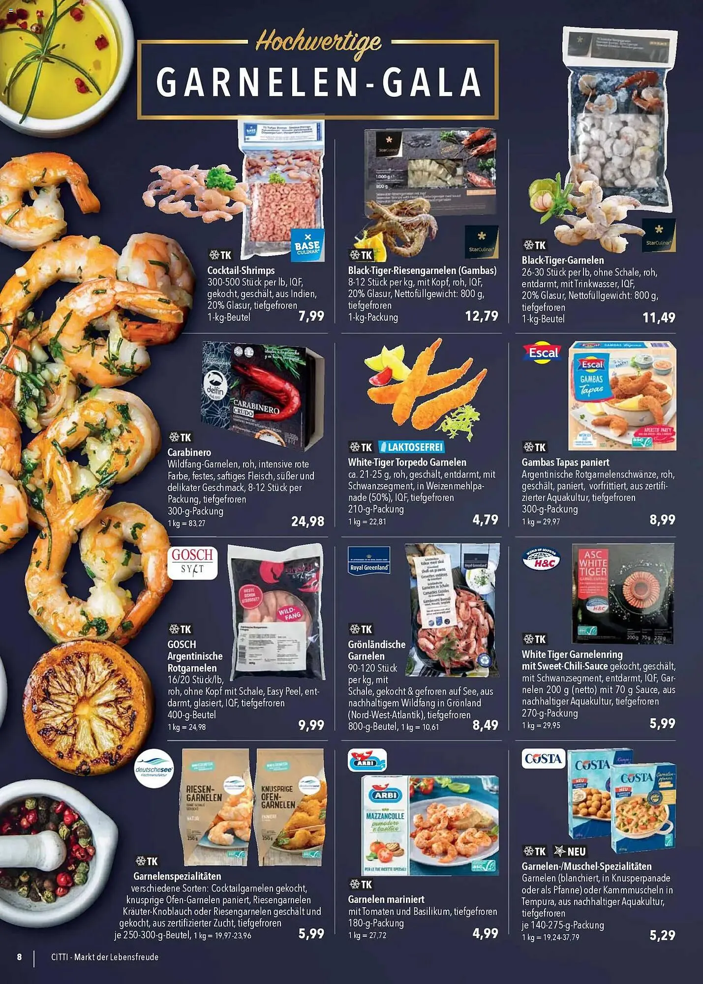 CITTI Markt Prospekt von 3. Dezember bis 9. Dezember 2025 - Prospekt seite 8