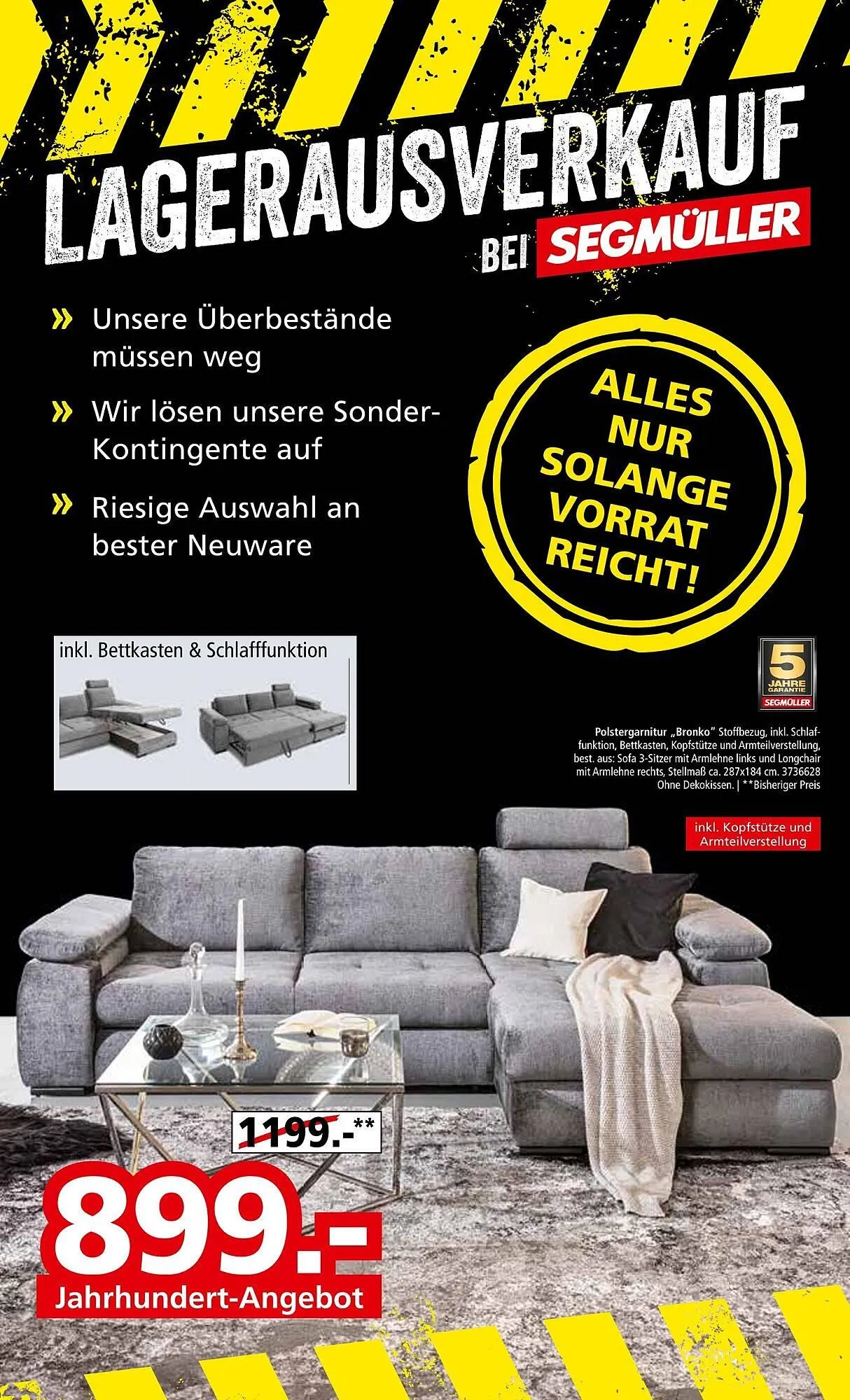 Segmüller Prospekt von 22. November bis 14. Dezember 2025 - Prospekt seite 1