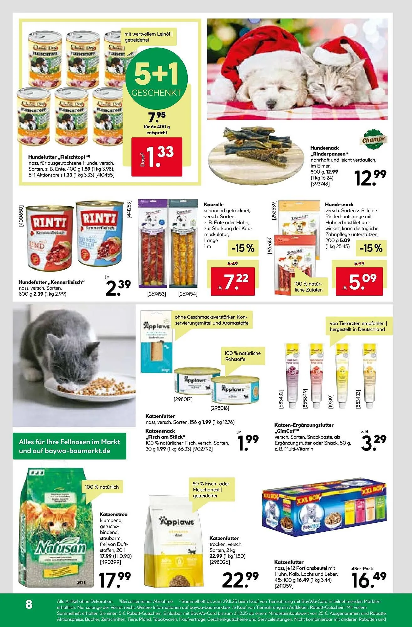 BayWa Prospekt von 17. November bis 23. November 2025 - Prospekt seite 8
