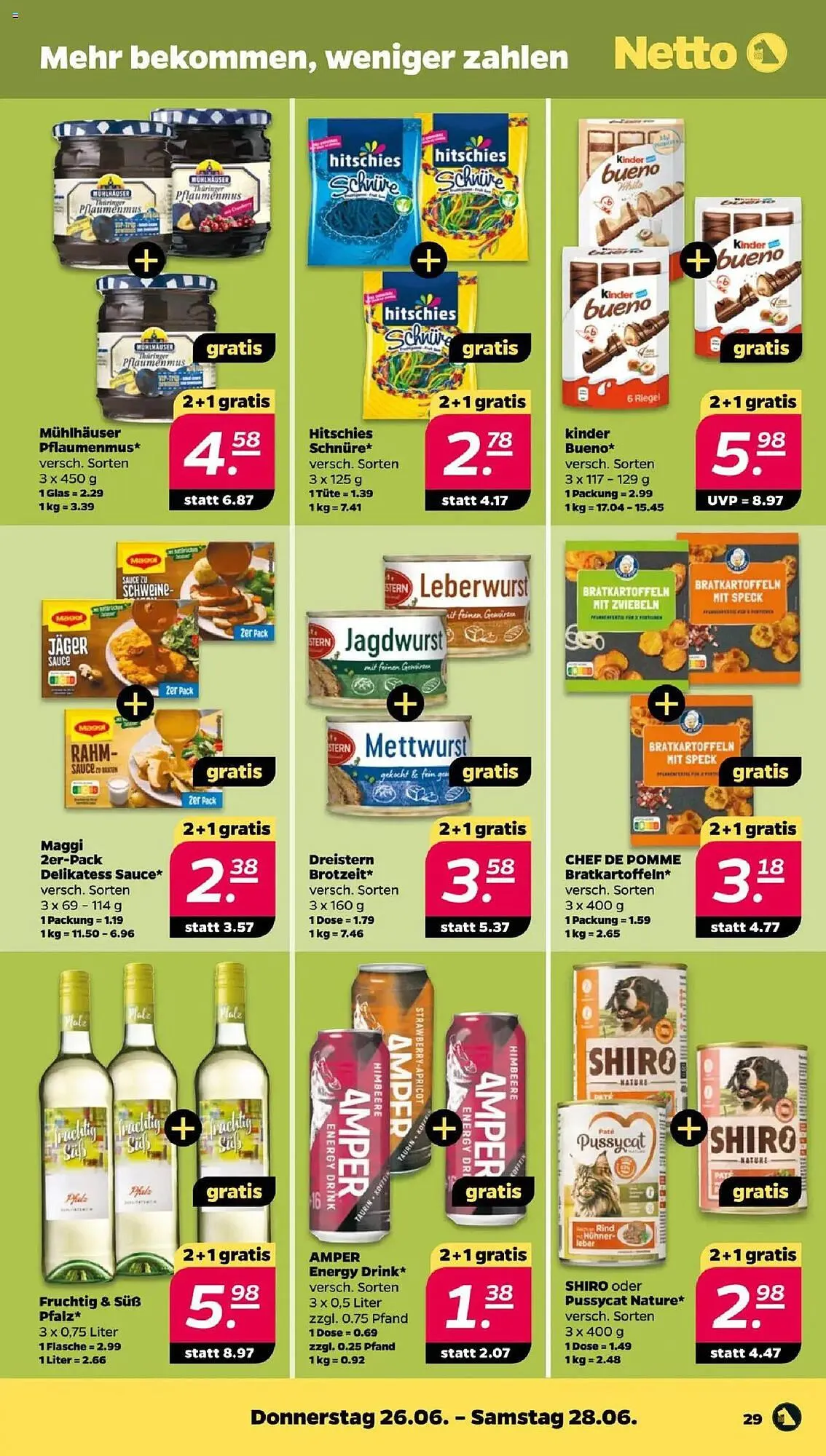 NETTO Prospekt von 23. Juni bis 28. Juni 2025 - Prospekt seite 33