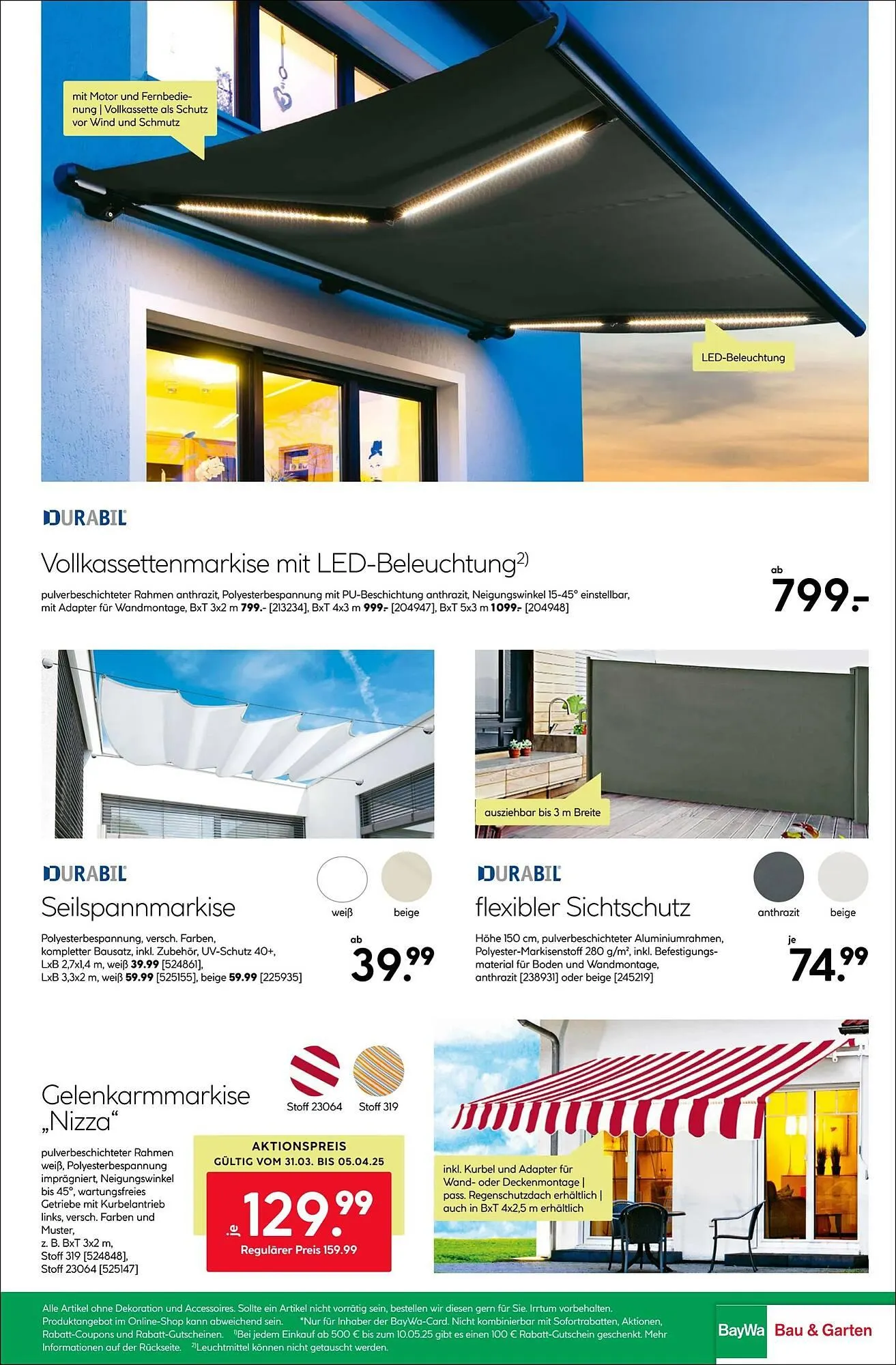 BayWa Prospekt von 31. März bis 6. April 2025 - Prospekt seite 9