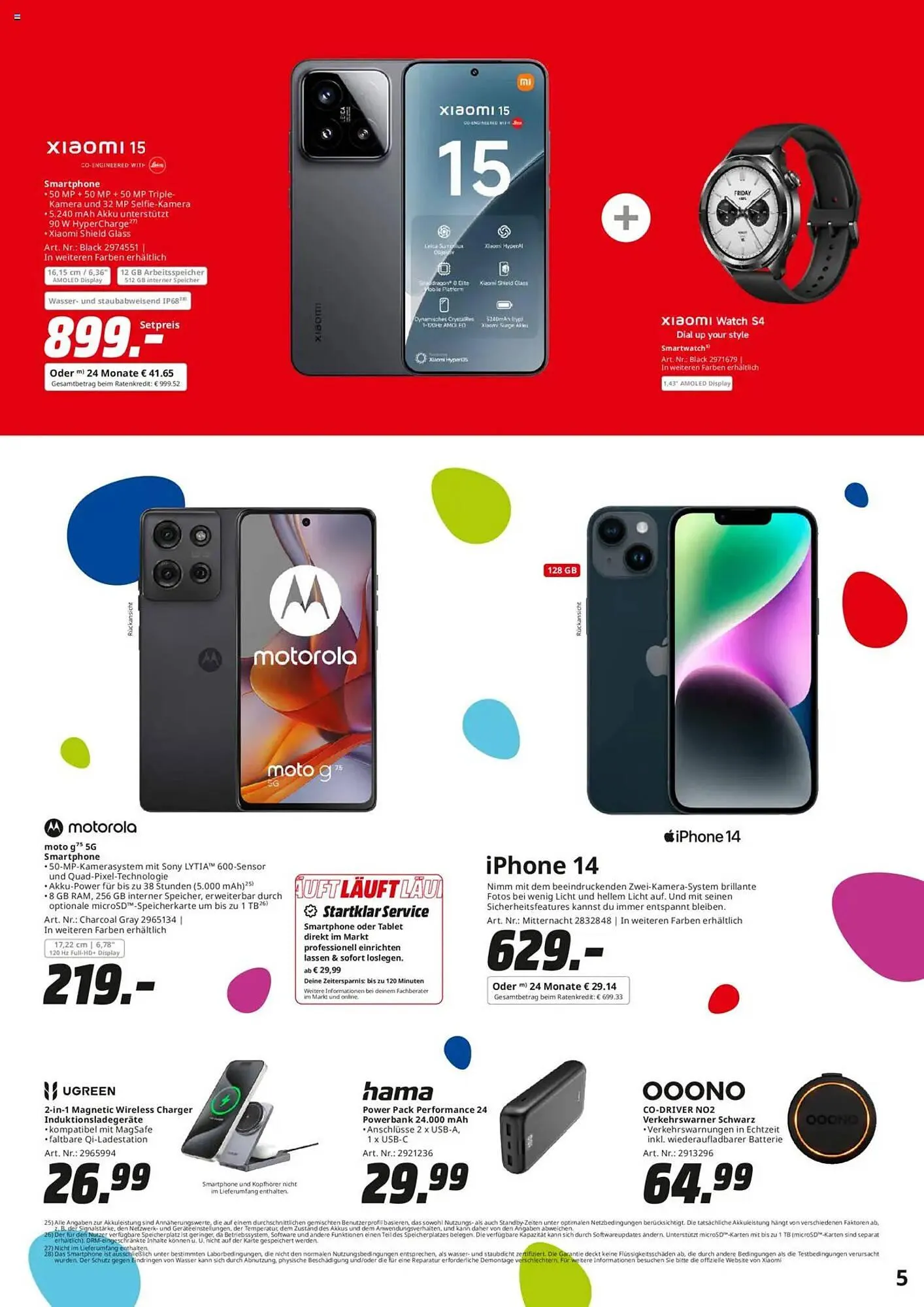 Saturn Prospekt von 7. April bis 22. April 2025 - Prospekt seite 5