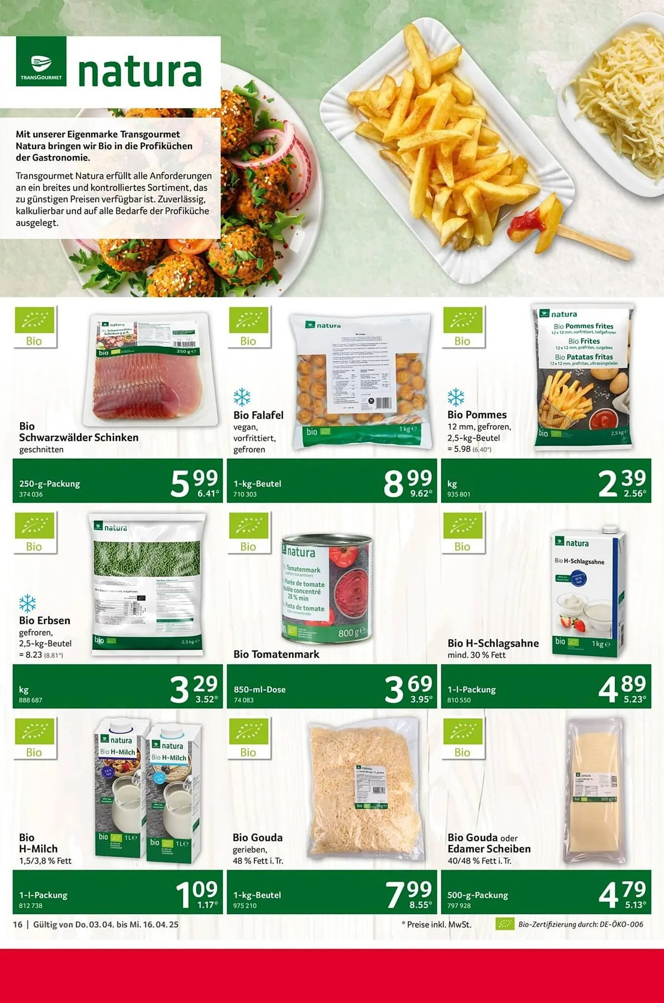 Selgros Prospekt von 3. April bis 16. April 2025 - Prospekt seite 16