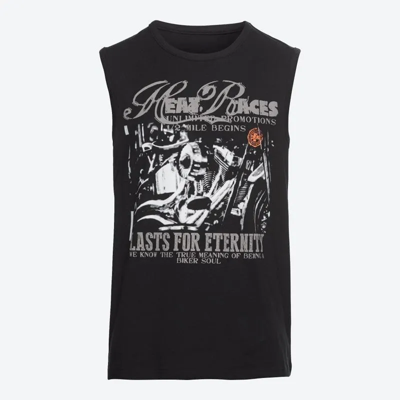 Herren-Muskelshirt mit Frontprint