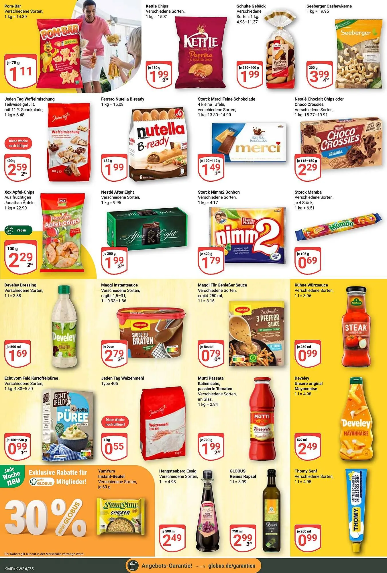 Globus Prospekt von 18. August bis 23. August 2025 - Prospekt seite 19