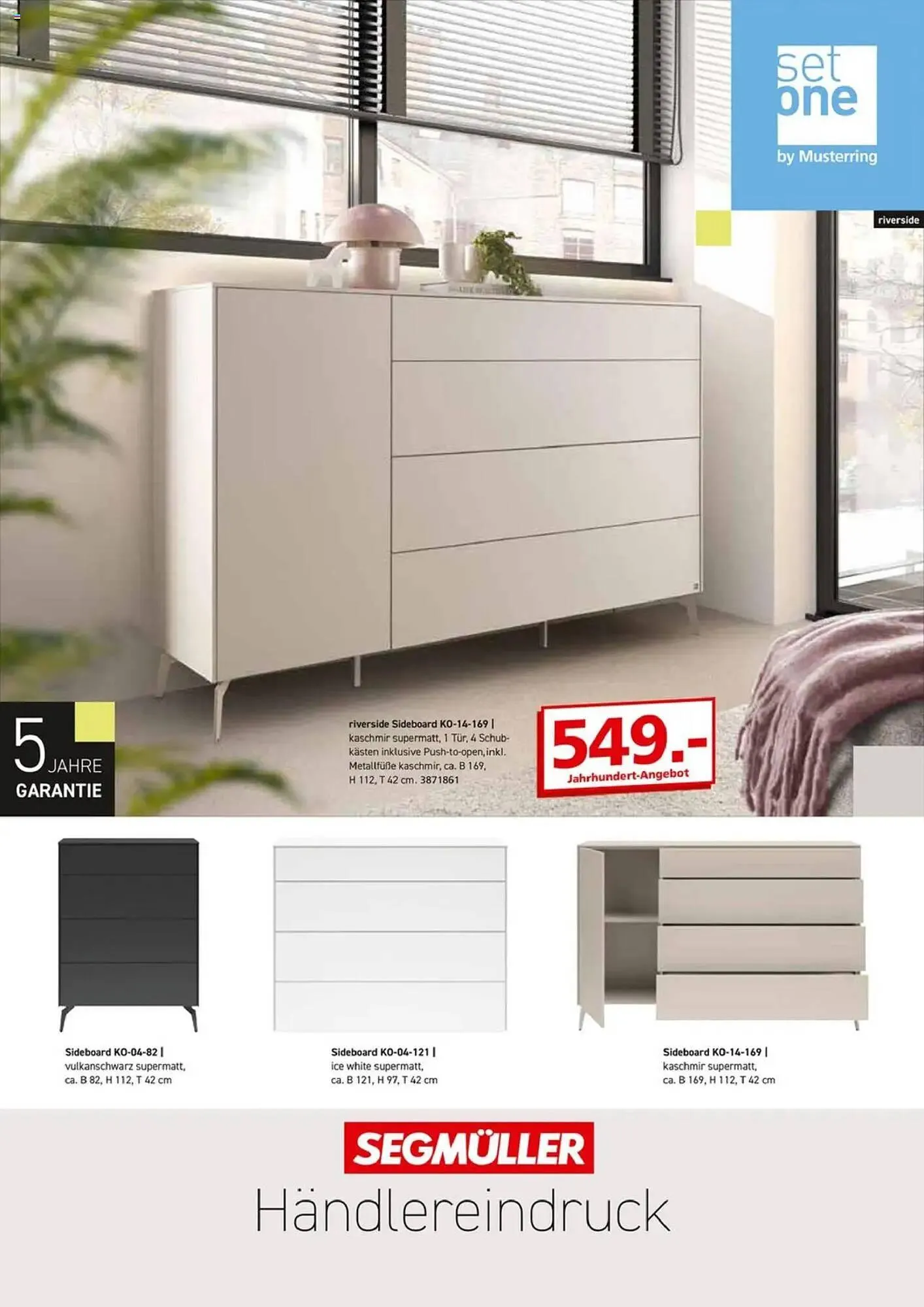 Segmüller Prospekt von 3. September bis 11. Januar 2026 - Prospekt seite 10