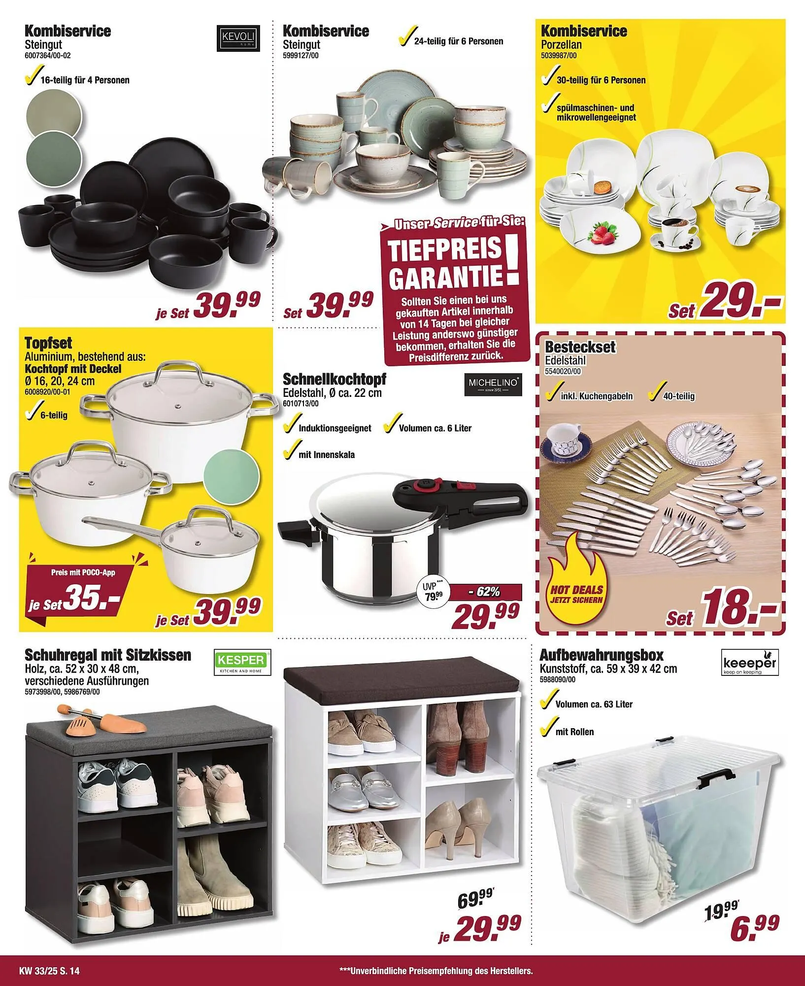 Poco Prospekt von 9. August bis 15. August 2025 - Prospekt seite 14