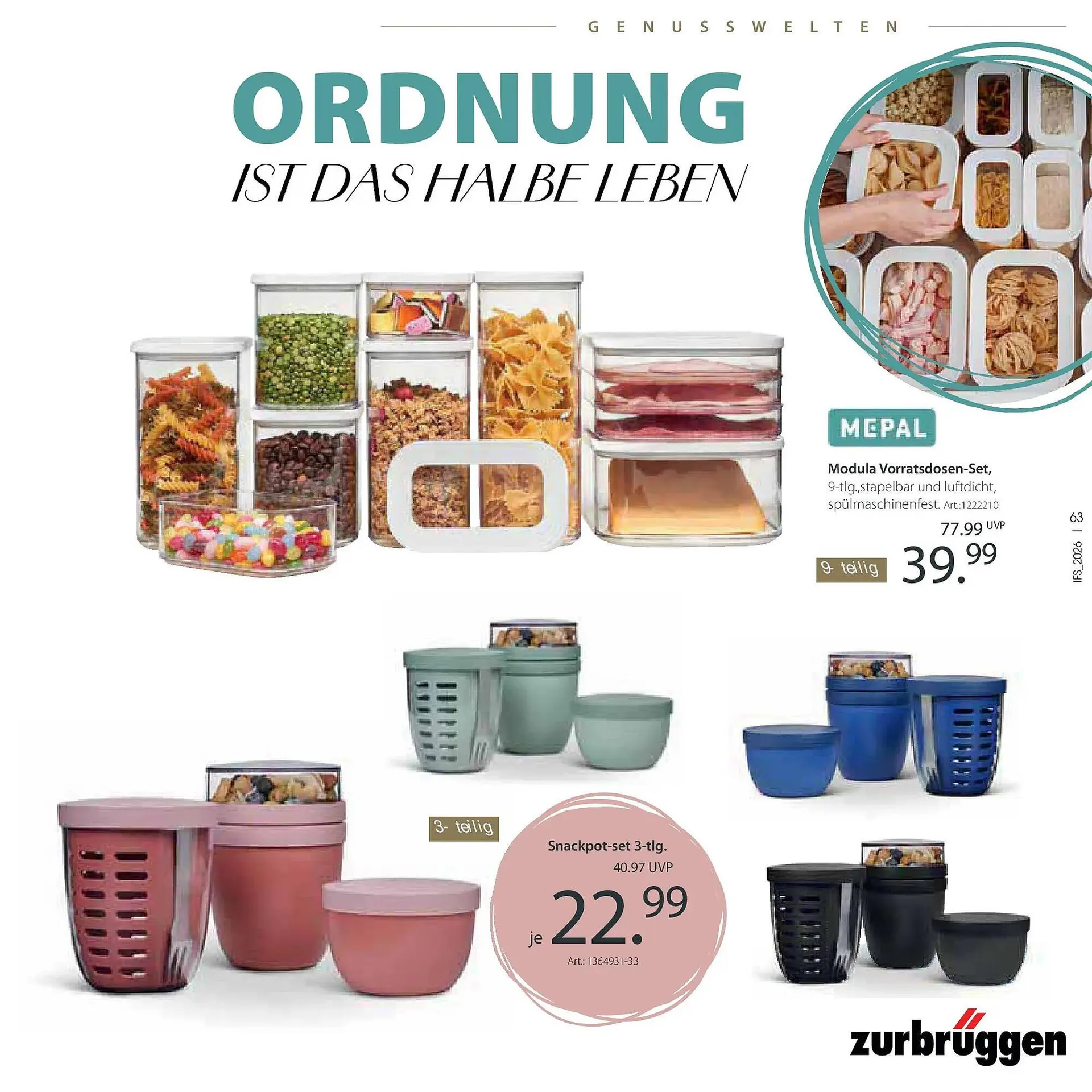 Zurbrüggen Prospekt von 14. April bis 26. September 2026 - Prospekt seite 61