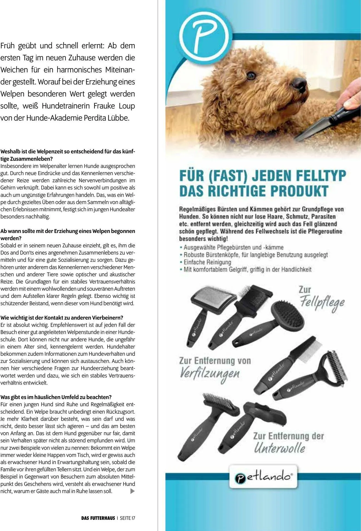 Futterhaus Aktueller Prospekt von 1. Mai bis 31. Mai 2025 - Prospekt seite 17