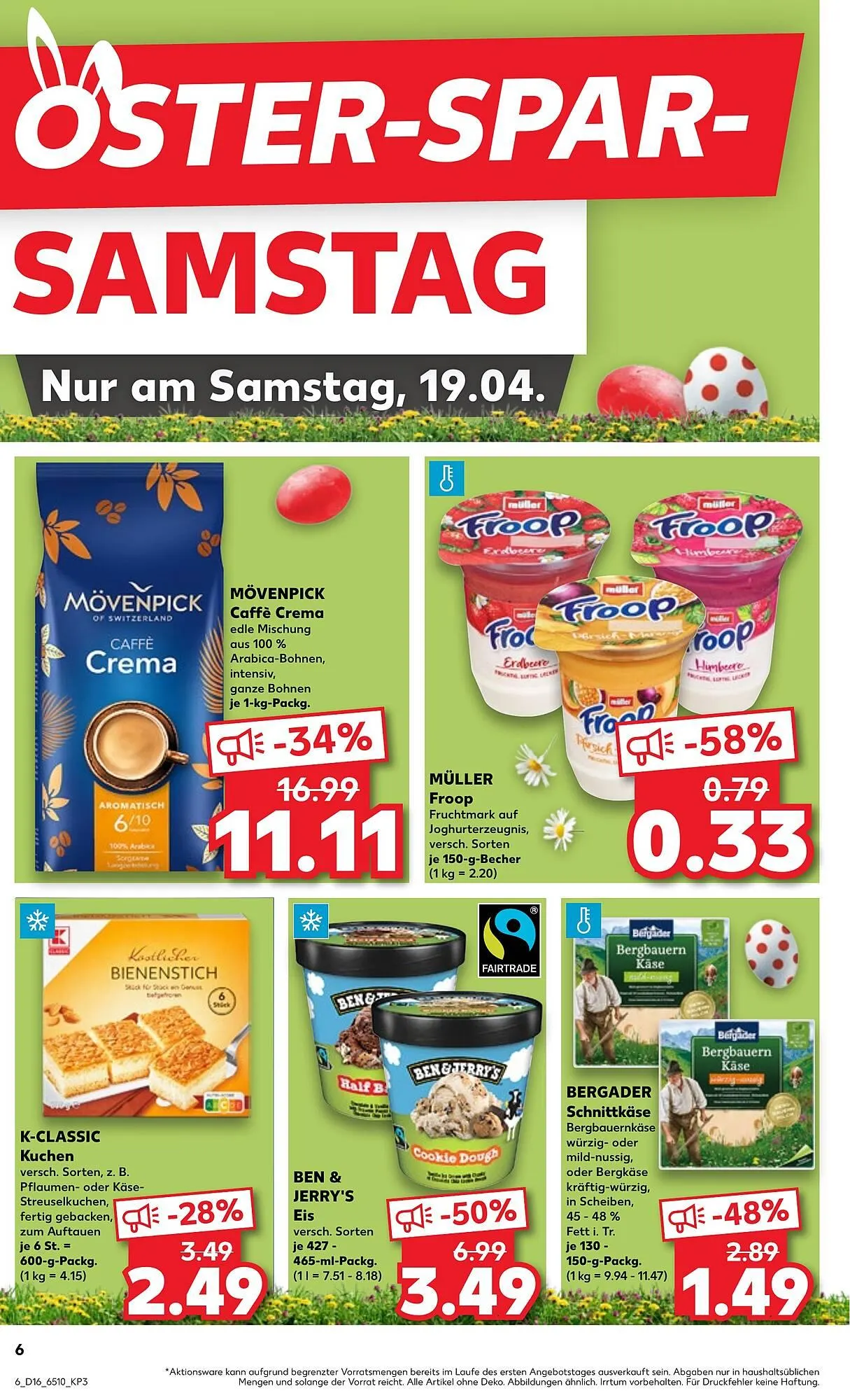 Kaufland Prospekt von 17. April bis 23. April 2025 - Prospekt seite 6
