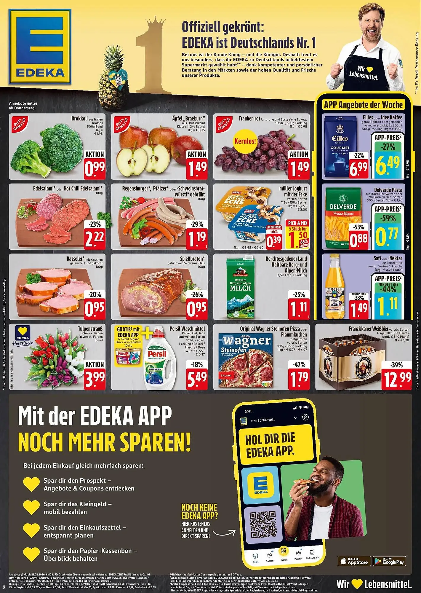 E-Center Prospekt von 18. Februar bis 21. Februar 2026 - Prospekt seite 1