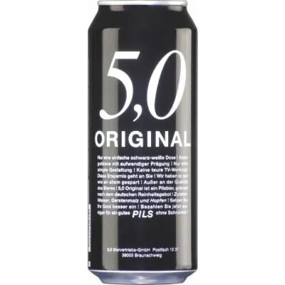 Oettinger 5,0 Pils Original 0,5L Dose