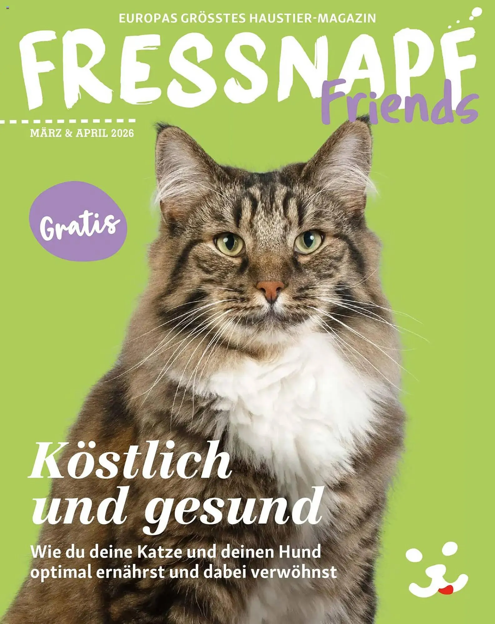 Fressnapf Magazin von 2. März bis 30. April 2026 - Prospekt seite 1