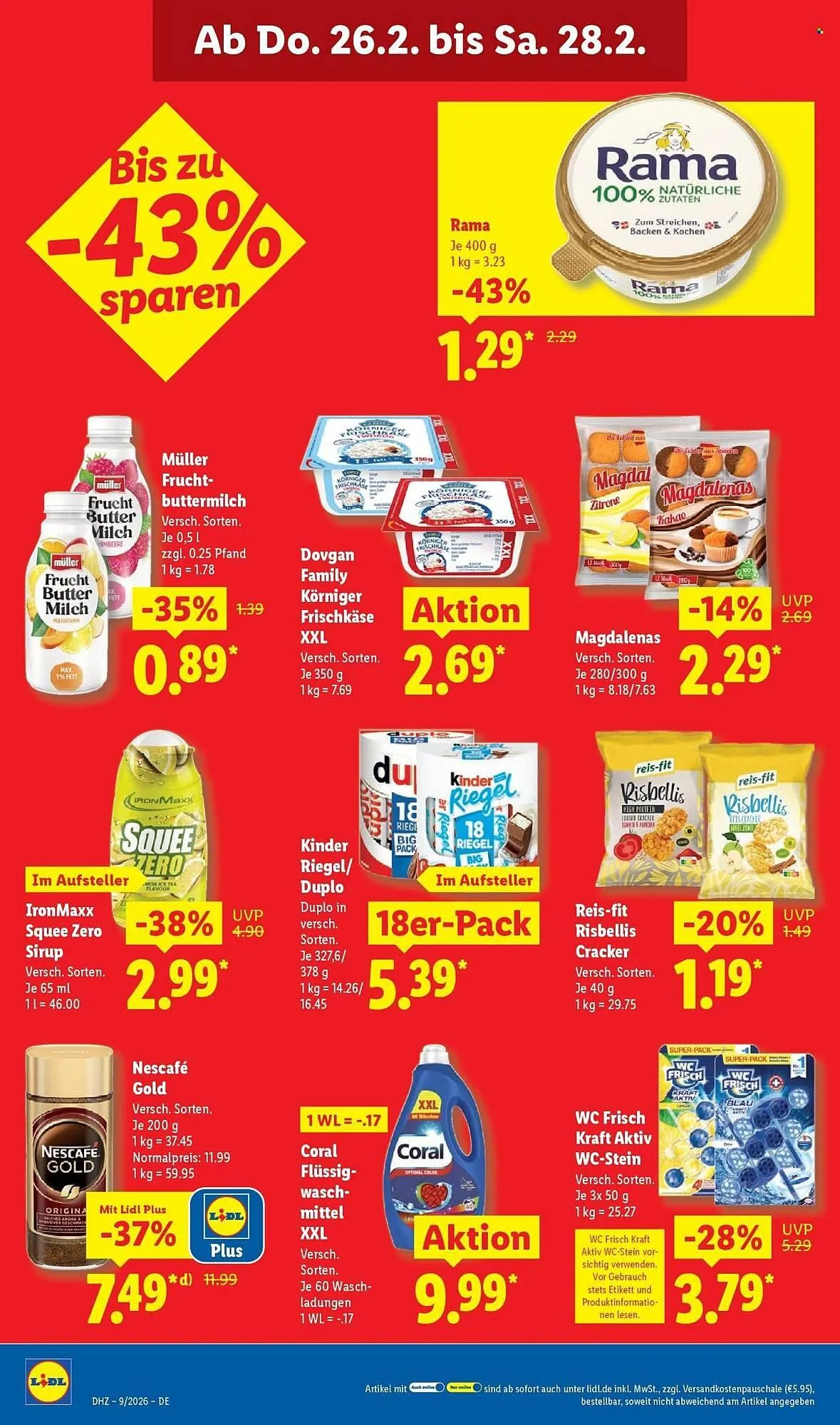 Lidl Prospekt von 23. Februar bis 28. Februar 2026 - Prospekt seite 62
