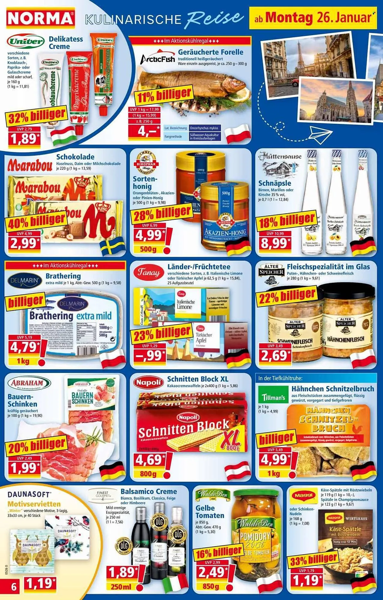 Norma Prospekt von 26. Januar bis 1. Februar 2026 - Prospekt seite 6