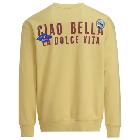 Herren Sweatshirt mit Backprint