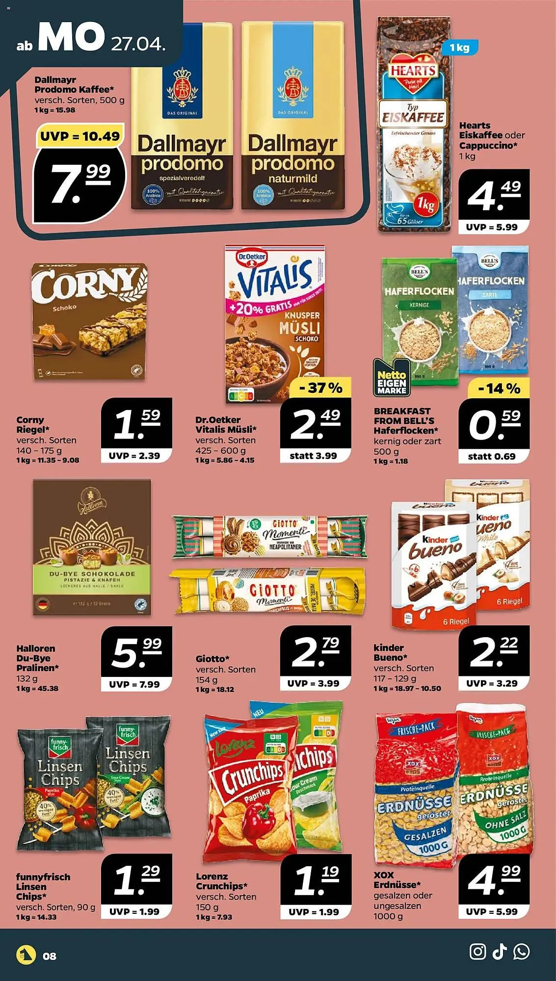 NETTO Prospekt von 27. April bis 2. Mai 2026 - Prospekt seite 8