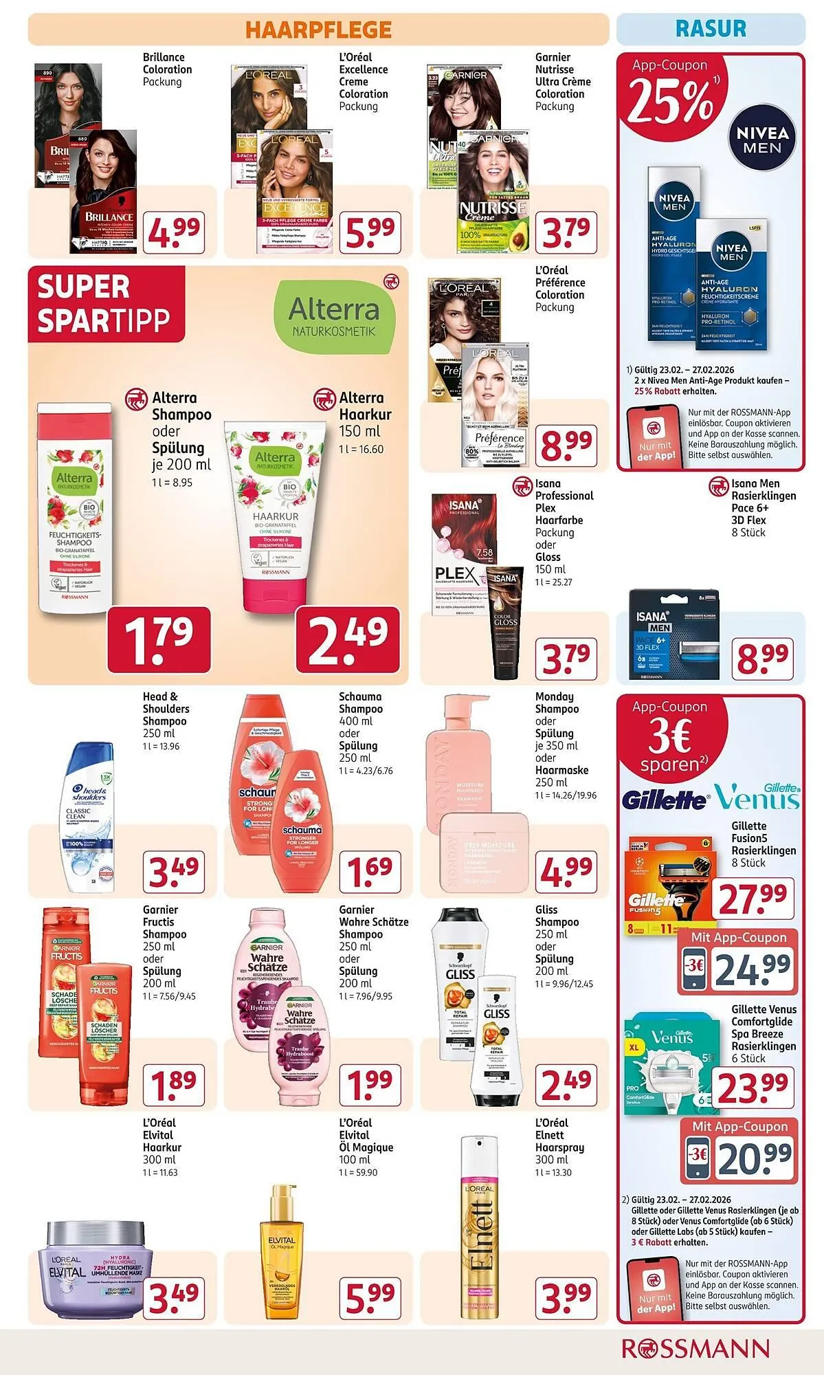 Rossmann Prospekt von 23. Februar bis 27. Februar 2026 - Prospekt seite 7