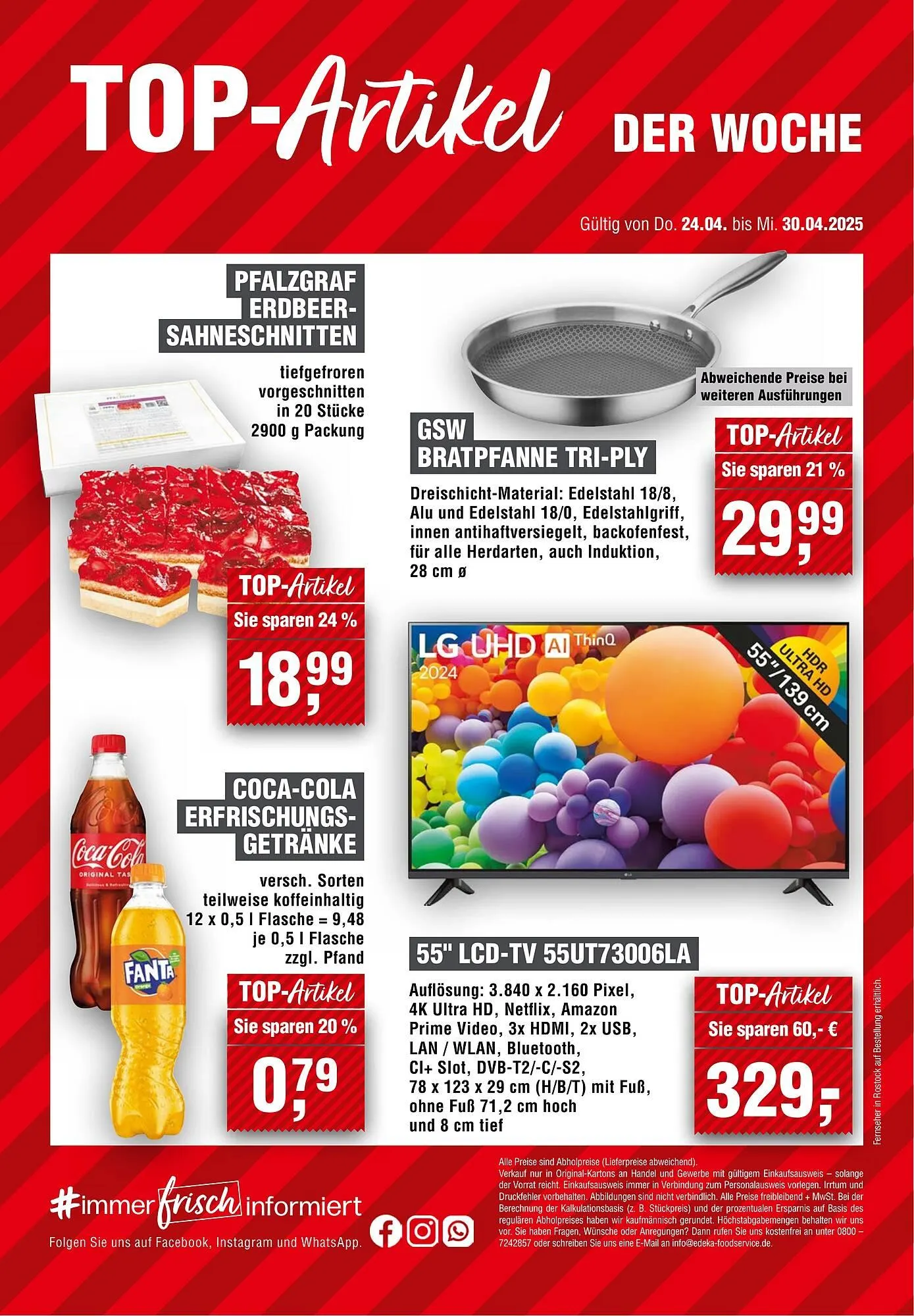 Handelshof Prospekt von 24. April bis 30. April 2025 - Prospekt seite 24