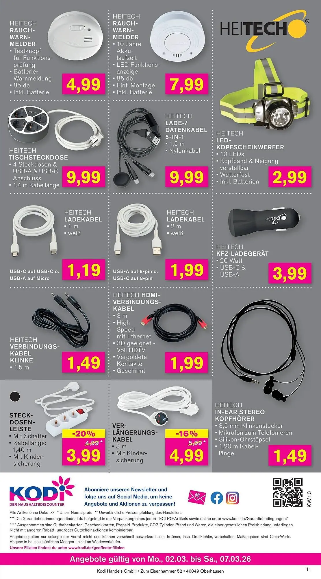 KODi Prospekt von 2. März bis 7. März 2026 - Prospekt seite 11