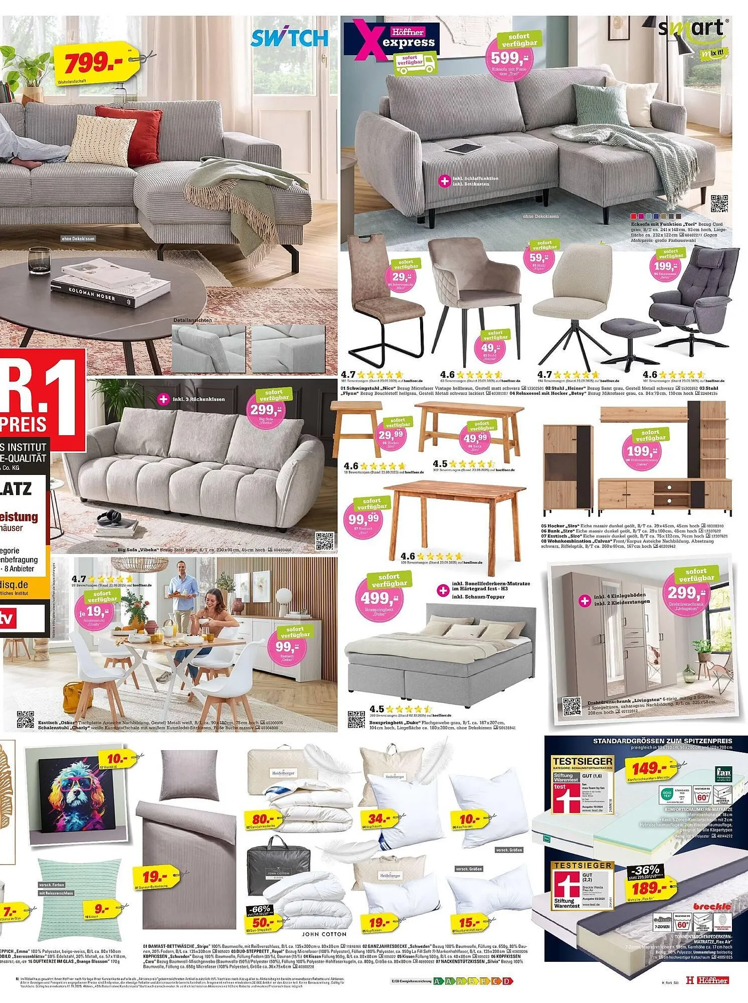 Höffner Prospekt von 29. Oktober bis 11. November 2025 - Prospekt seite 3