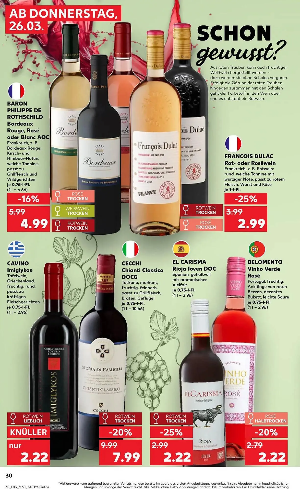 Kaufland Prospekt von 26. März bis 1. April 2026 - Prospekt seite 30