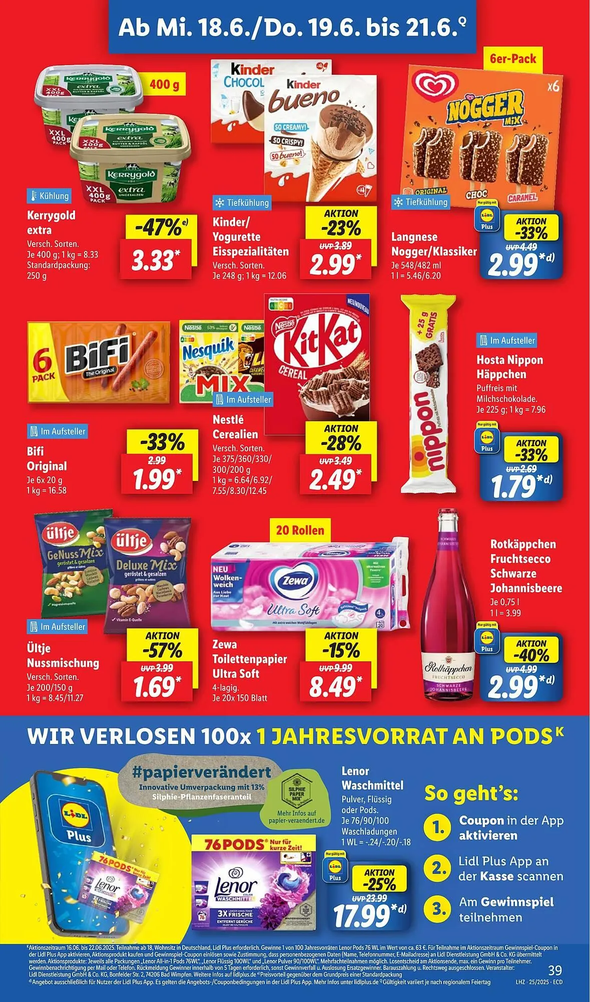 Lidl Prospekt von 23. Juni bis 28. Juni 2025 - Prospekt seite 55