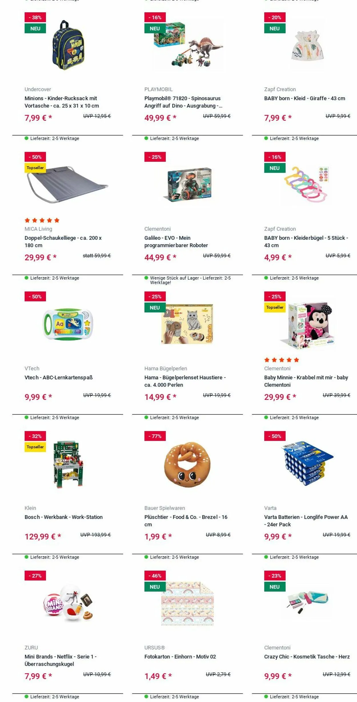 ROFU Kinderland Aktueller Prospekt von 21. April bis 30. April 2025 - Prospekt seite 27