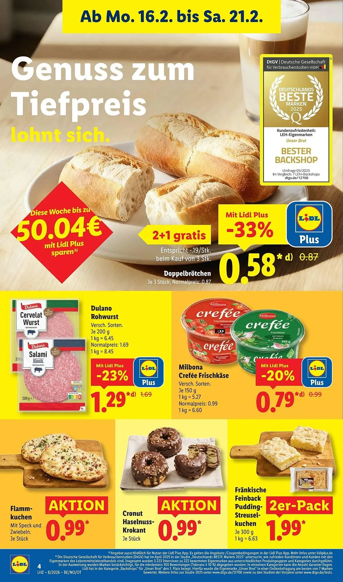 Lidl Prospekt von 16. Februar bis 22. Februar 2026 - Prospekt seite 12
