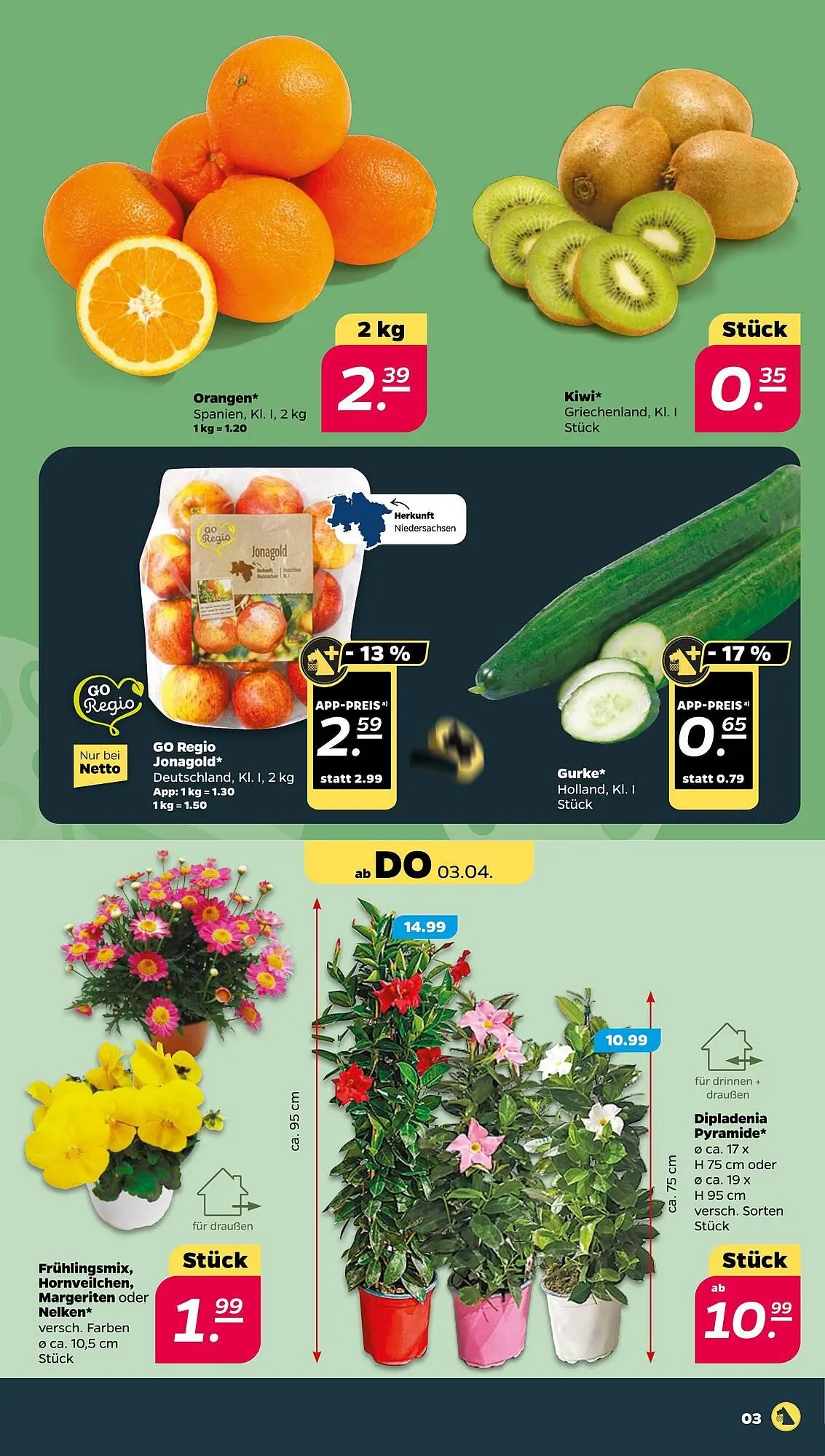 NETTO Prospekt von 31. März bis 5. April 2025 - Prospekt seite 3