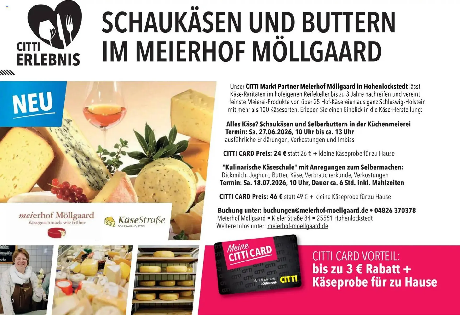 CITTI Markt Prospekt von 20. April bis 19. Juli 2026 - Prospekt seite 6