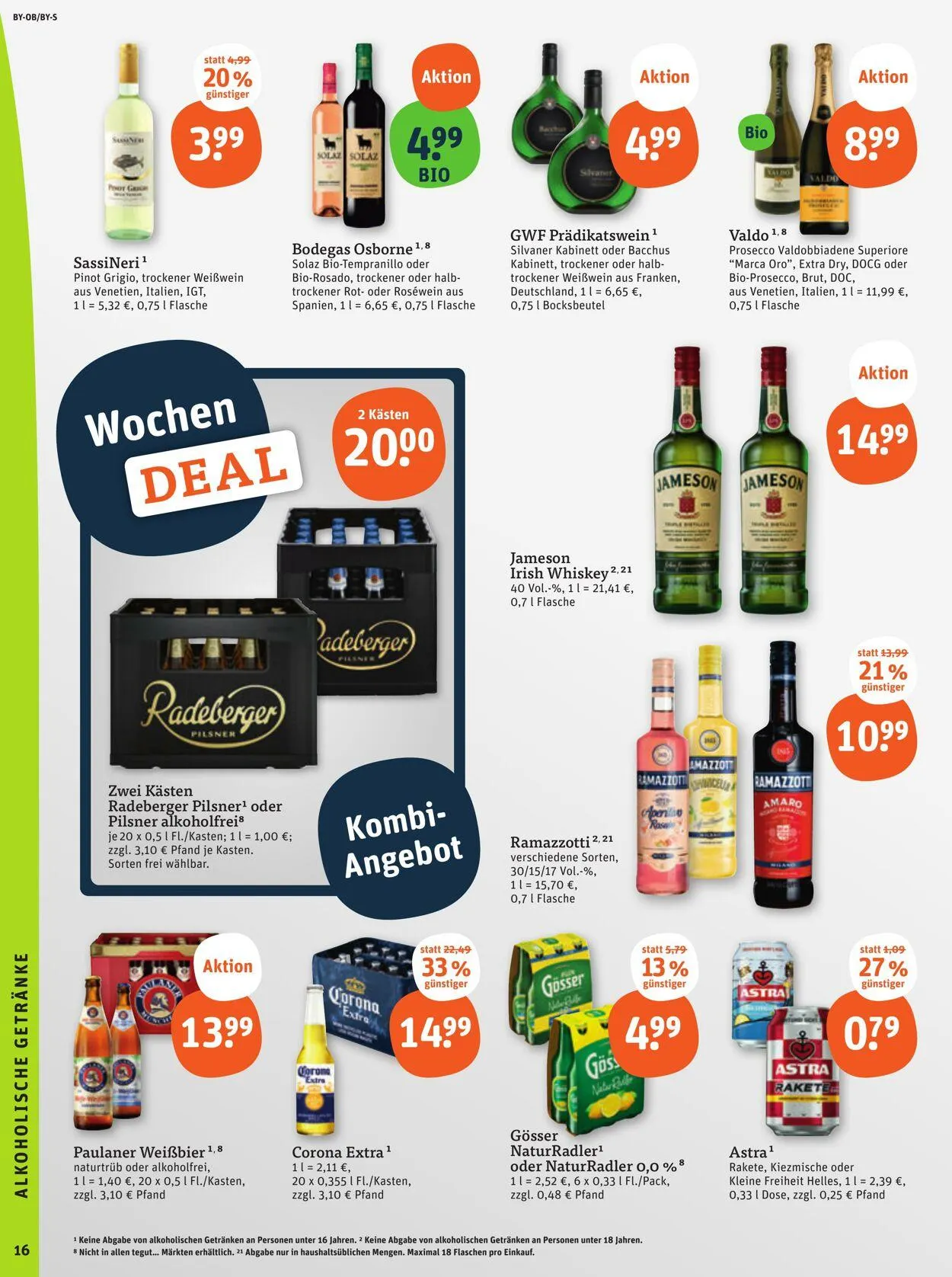 Tegut Aktueller Prospekt von 20. Oktober bis 26. Oktober 2025 - Prospekt seite 18