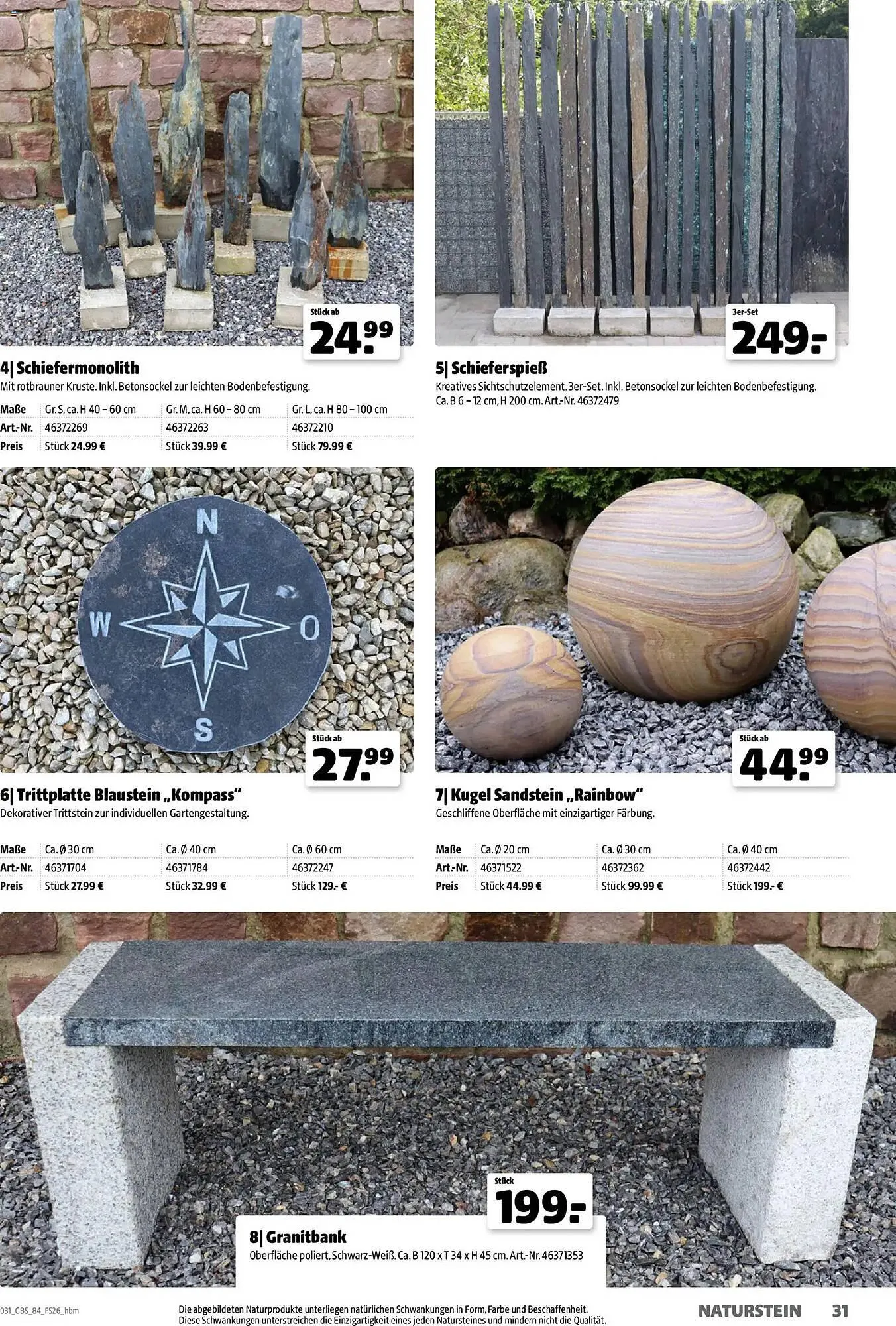 Hagebau Prospekt von 2. März bis 31. Dezember 2026 - Prospekt seite 31